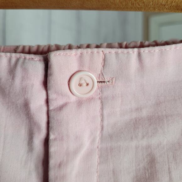 Vintage Jolie Femme Pink Ultra High Rise Light Baggy Pants Size 14 - Picture 4 of 8